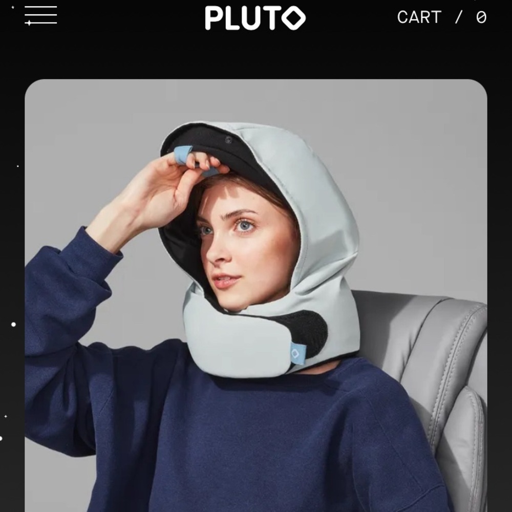 Pluto pod 2.0. Sky grey color